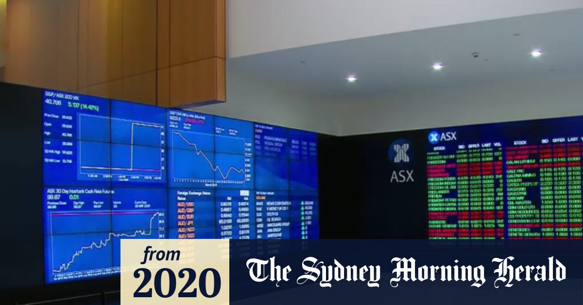 Video Coronavirus Wall Street plunge hits Australian stock market